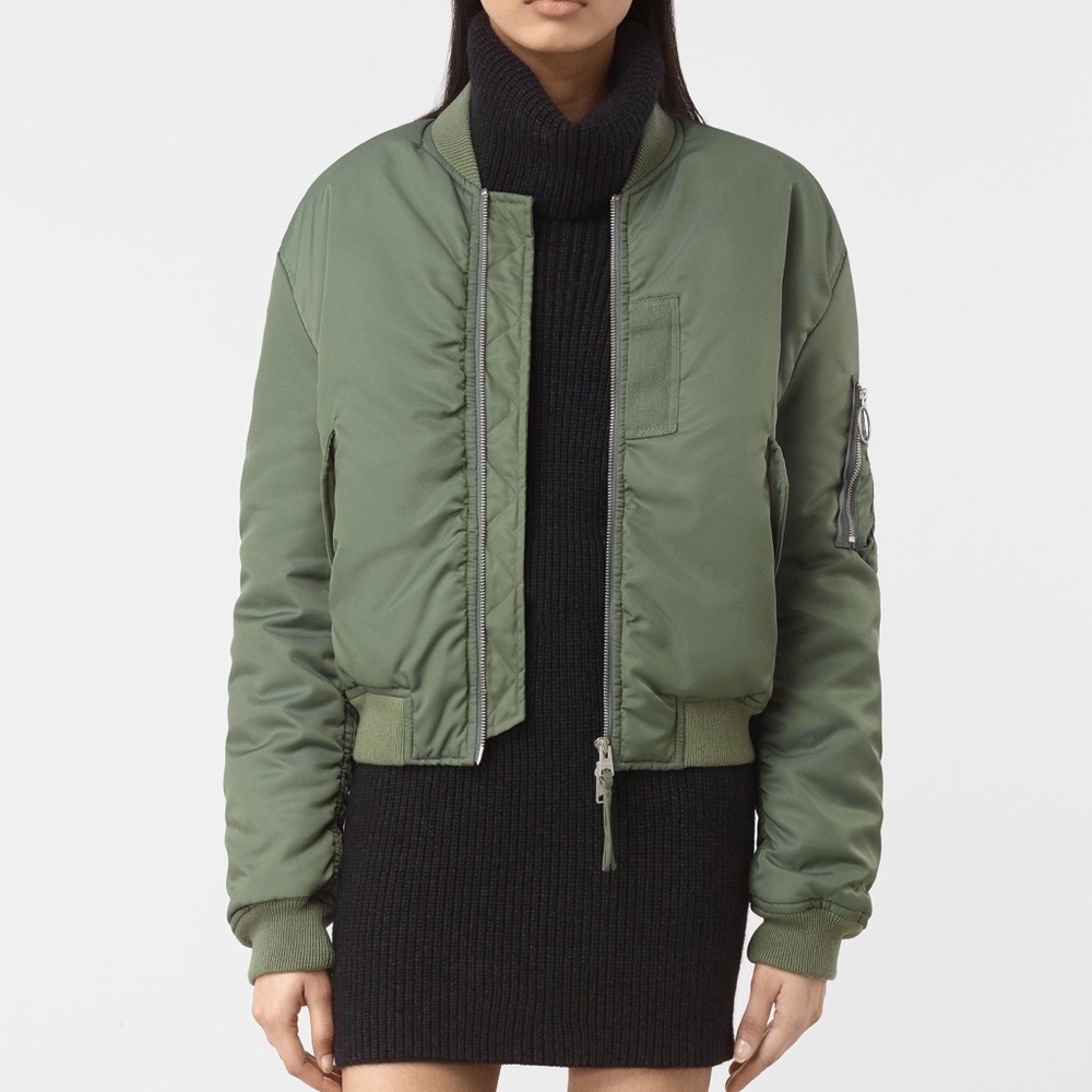 ALL SAINTS OPEX BOMBER SIZE XS